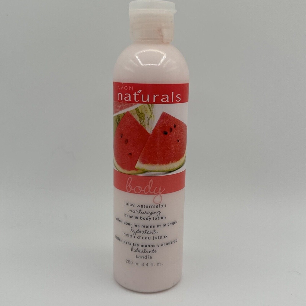 Avon Naturals Juicy watermelonHand & Body Lotion 250ml 8.4 fl.oz. New Not Sealed